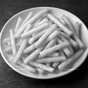 Salted french fries