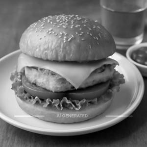 Paneer Cheese Burger