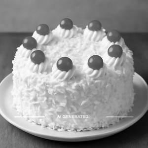 White Forest Cake 1 Kg