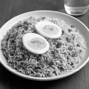 Egg Fry Rice "2 Boiled Egg Egg Fry Rice " Boiled , eggs Mix"