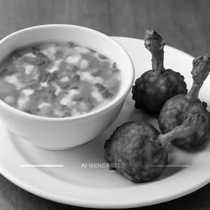 Chicken Clear Soup+Chicken Lollipop                                                                          