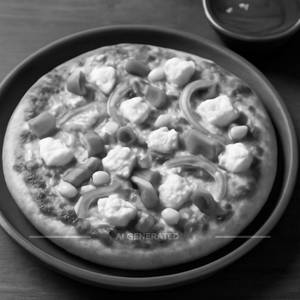 Veg Cheese Schezwan Pizza