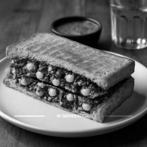 Spinach & Corn Sandwich