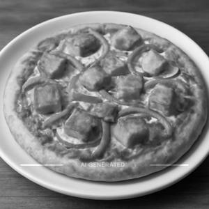 Spicy Paneer Pizza (7 Inches)