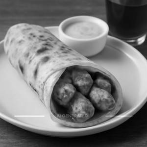 Achari Soya Chaap Roll