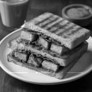 Panner tikka sandwich