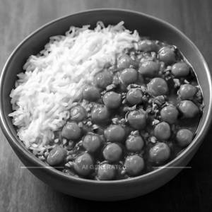 Amritsari Chole Rice Bowl