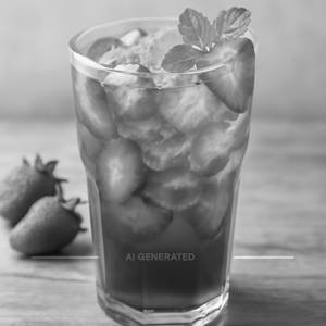 Strawberry iced tea