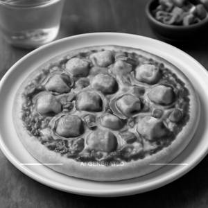 Barbeque Paneer Pizza [7 Inches]