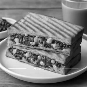 Spinach Corn Sandwich