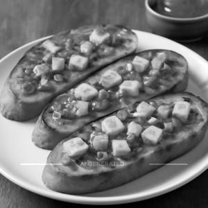 Paneer Chilli Garlic Bread