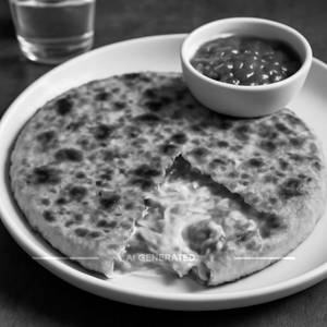 Cheese Schezwan Paratha