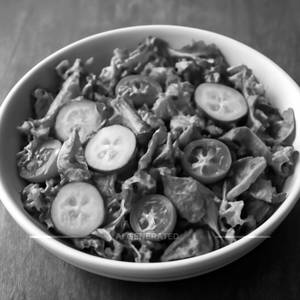 Fresh green salad
