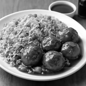 Manchurian + Fried Rice