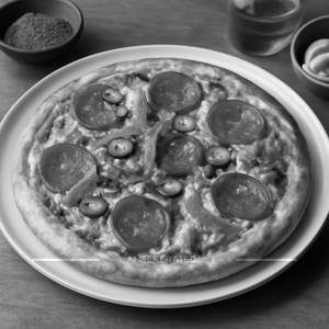 Spicy Chicken Mexican Salami Pizza [8 Inches]