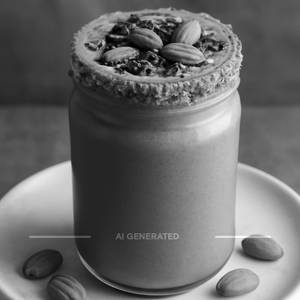 Rosted Almond Drk chock shake