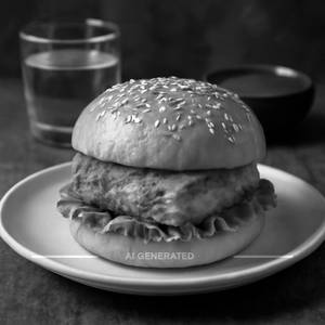 Peri-peri Paneer Burger
