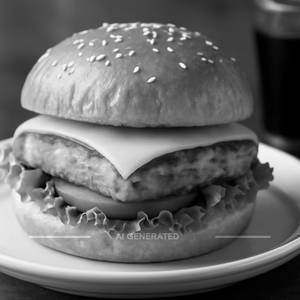 Paneer cheese burger