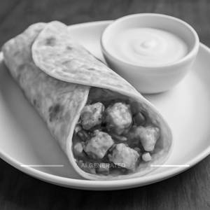 Jain Paneer Wrap