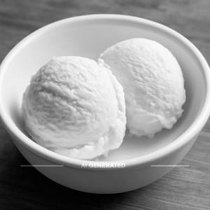 Ice Cream Vanilla with Strawberry
