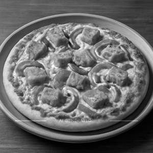 Tandoori paneer pizza