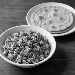 Egg Bhurji + 2 Chapati
