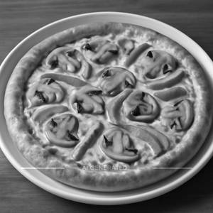 Mushroom Paprika Pizza