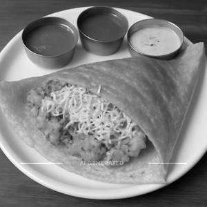 Cheese Bhaji Dosa
