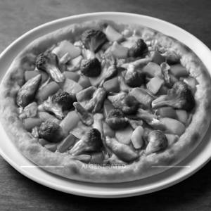 Crunchy Veggies Pizza