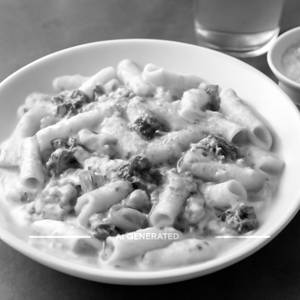 White sauce pasta