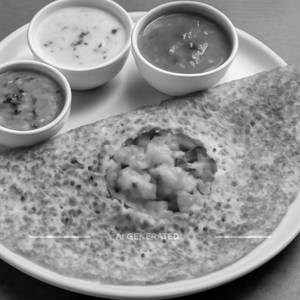 Rava Masala Dosa