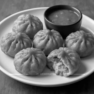 Veg Cheese Fried Momos