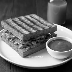 Veg peri peri sandwich