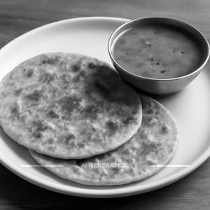 2 Puran Poli and Amti Combo