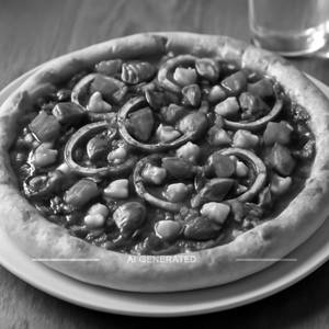 Barbeque Veg Pizza
