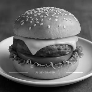 Veg cheese burger