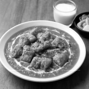 Desi Masala Soya Chaap Plate
