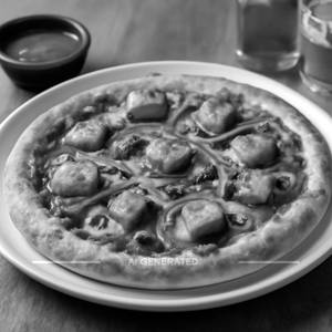 Barbeque Paneer Pizza