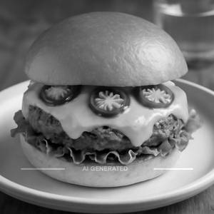 Cheesy Jalapeno Burger