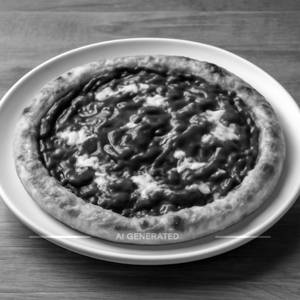 7" Chcolate Cheese Pizza