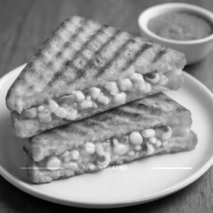 Sweet Corn Sandwich