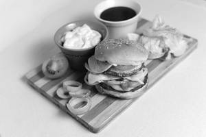 Non-veg Superman Burger
