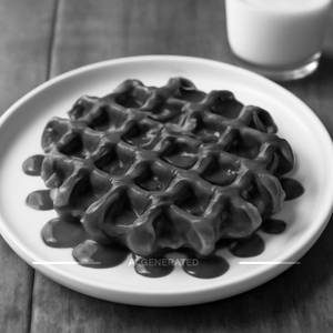 Milk chocolate Waffle
