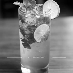 Blue Curacao Mojito