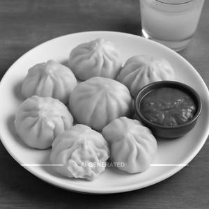 Cheese Corn Steam  Momos