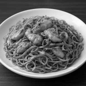 Chicken schezwan noodles