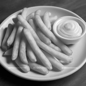 French Fries With Mayonnaise