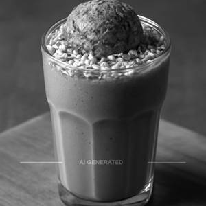 Nutty Chocolate Milk Shake