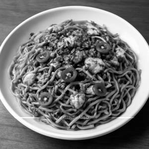 Egg Burnt Garlic Chilli Noodles