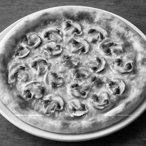 Mushroom Pizza